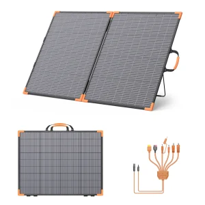 100W/200W Bifacial Foldable Solar Panel Kit