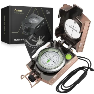 Waterproof Multifunctional Hiking Survival Metal Compass