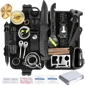 35-in-1 Survival Kit with First Aid
