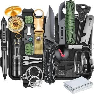 19-in-1 Survival Kit Lightweight Emergency Gear
