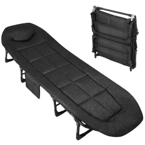 Portable Folding Tent Cot with Cushion Pillow
